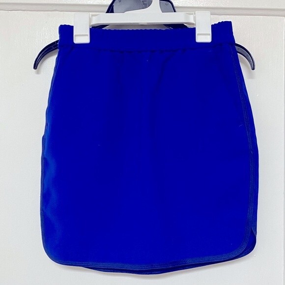 J. Crew Pull On Mini Skirt with Pockets-Size 00 - Picture 2 of 10